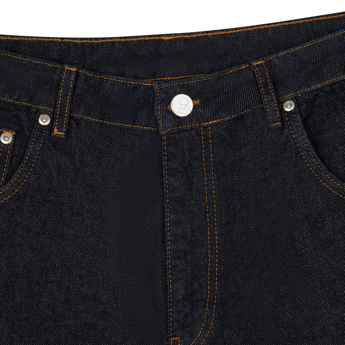 "kyoto" indigo raw Denim