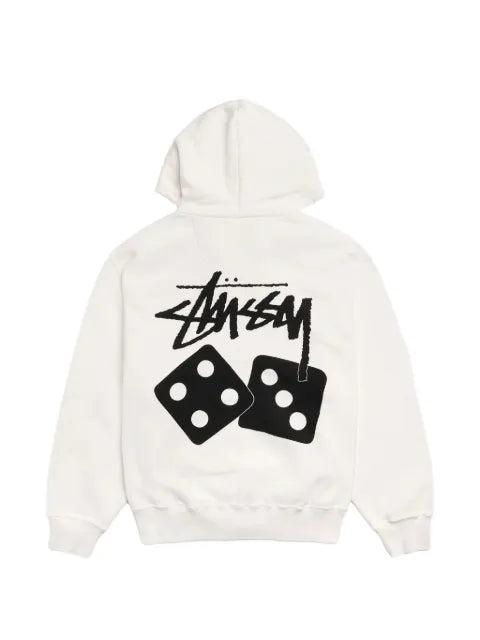 Stüssy dice-print zip hoodie
