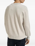 Stone Island 5100154 ribbed soft organic cotton sweater