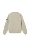 Stone Island 6100038 brushed organic-cotton fleece sweatshirt