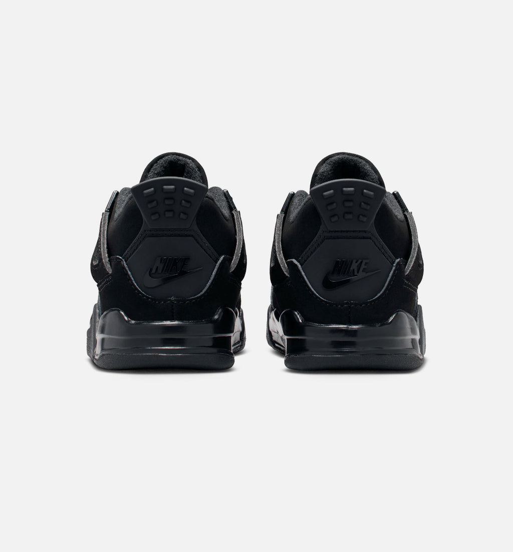 Air Jordan 4 Retro Infant Toddler Lifestyle Shoe - Black/Light Graphite