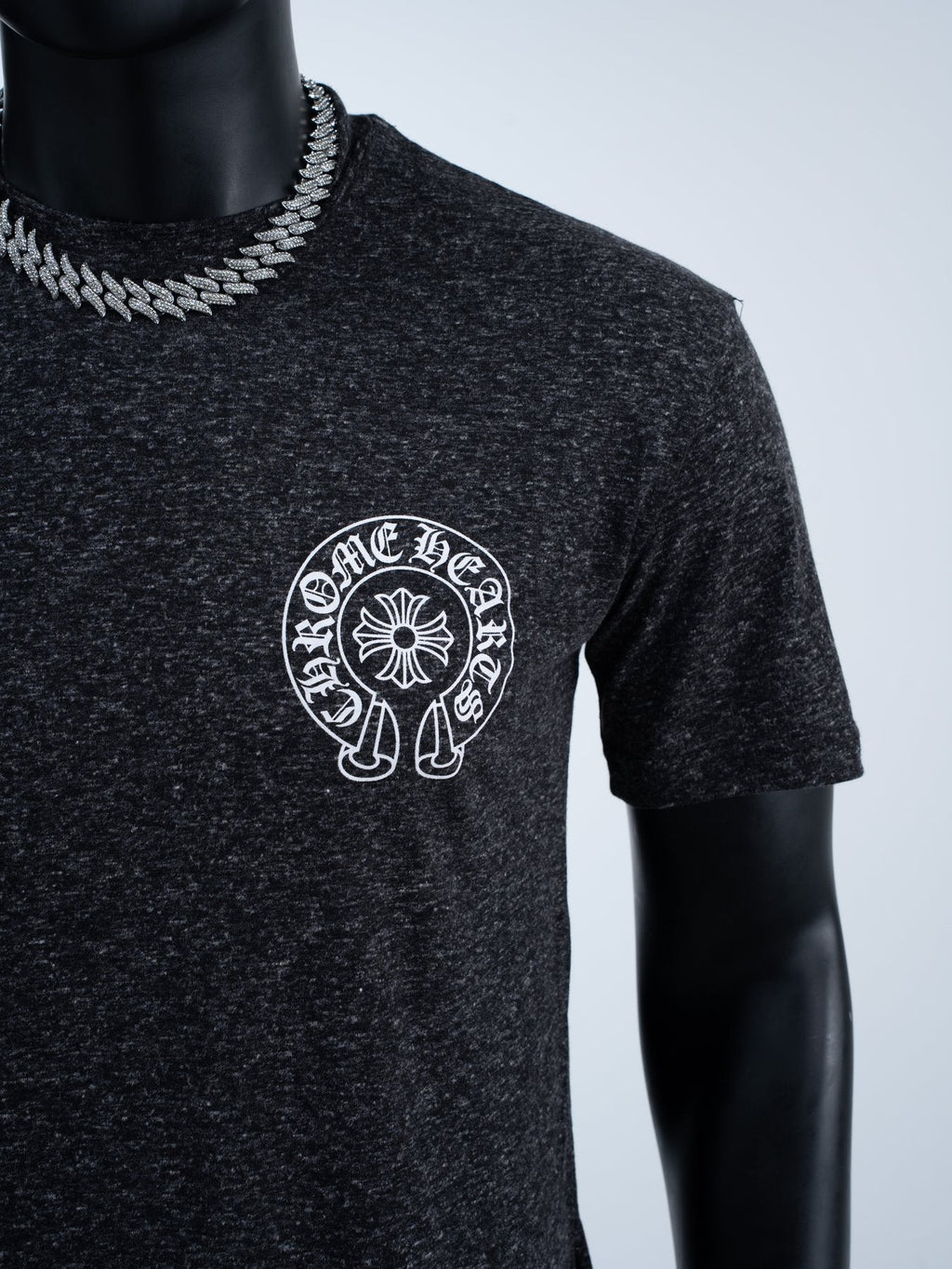 Chrome Hearts Flag Graphic Short-Sleeve T-Shirt