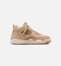 Air Jordan 4 Retro Cozy Girl Preschool Lifestyle Shoe – Hemp/Light Orewood Brown