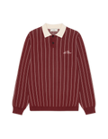 Les Deux Signature Knitted Long Sleeve Polo